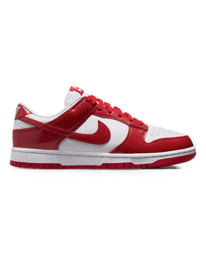 Nike Dunk Low patent-leather sneakers - Rot Rot