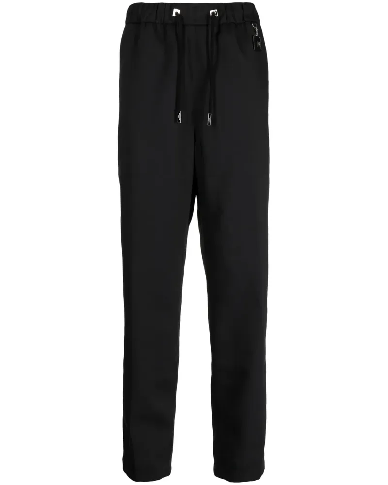 Wooyoungmi Tapered-Hose mit Kordelzug - Schwarz Schwarz