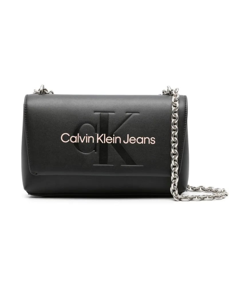 Calvin Klein Tasche in Lederoptik Schwarz