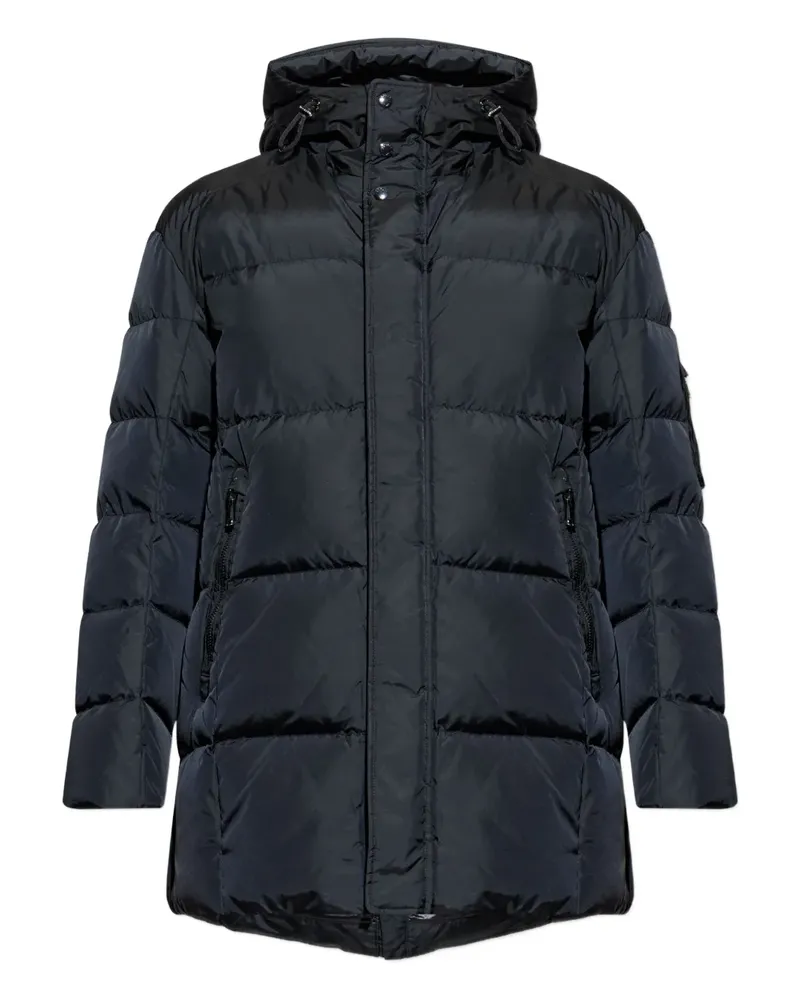 Bogner Jones hooded quilted jacket - Schwarz Schwarz