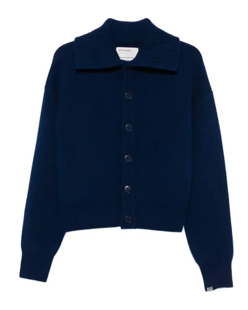 extreme cashmere Clement Cardigan mit Knöpfen - Blau Blau