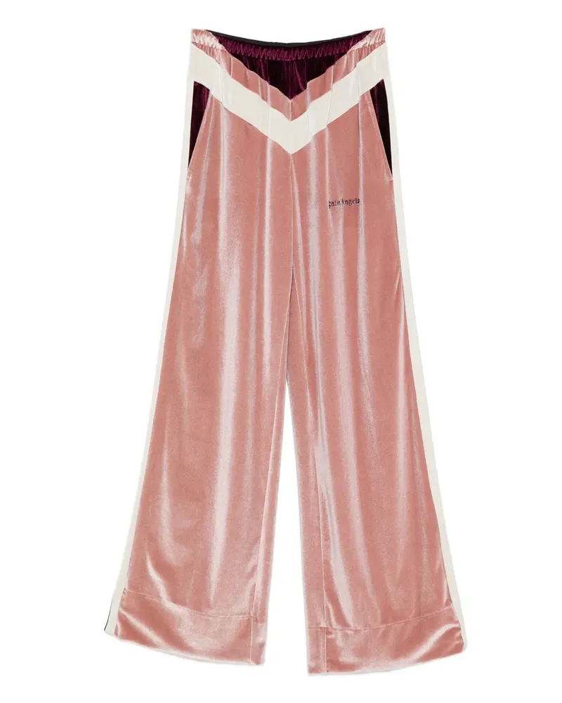 Palm Angels Jogginghose aus Chenille - Rosa Rosa
