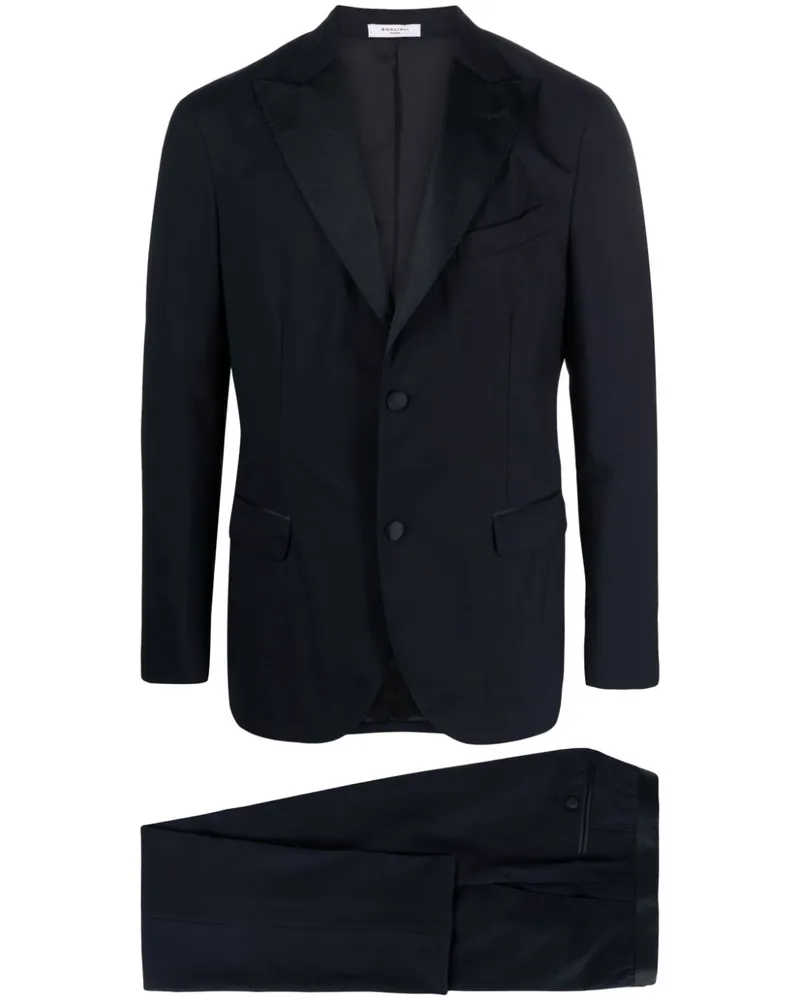 Boglioli Eleganter Anzug - Blau Blau