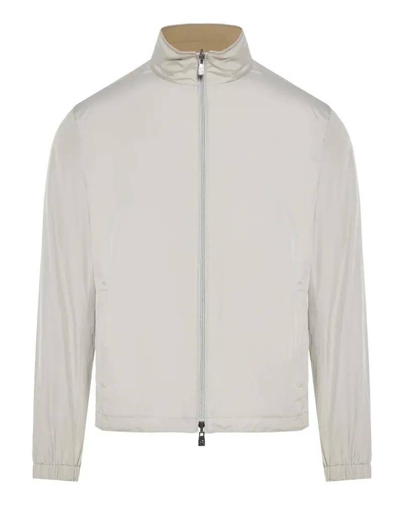 Corneliani Jacke mit Reißverschluss - Grau Grau