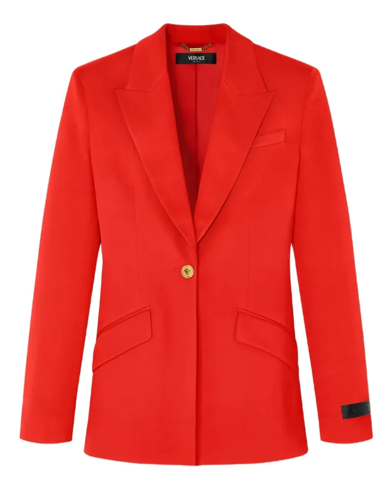 Versace Einreihiges Sakko - Rot Rot