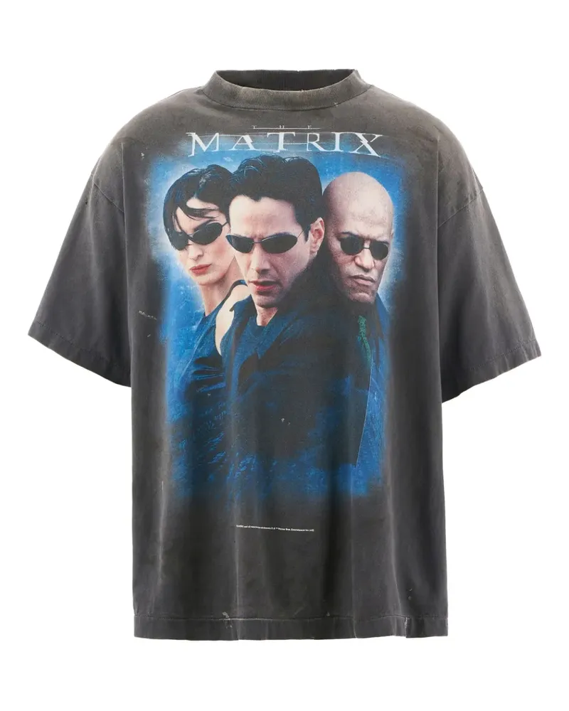 SAINT MXXXXXX Matrix T-shirt - Schwarz Schwarz