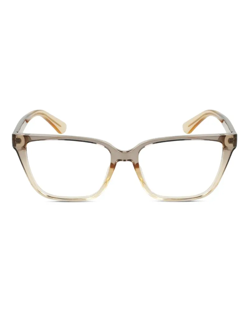 Calvin Klein Brille mit eckigem Gestell - Grau Grau