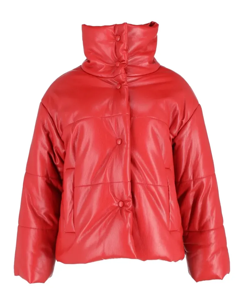 Nanushka hide puffer jacket - Rot Rot