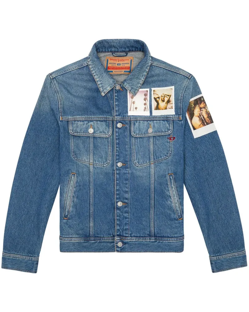 Diesel x ToFF PR-D-Barcy Jacke Blau