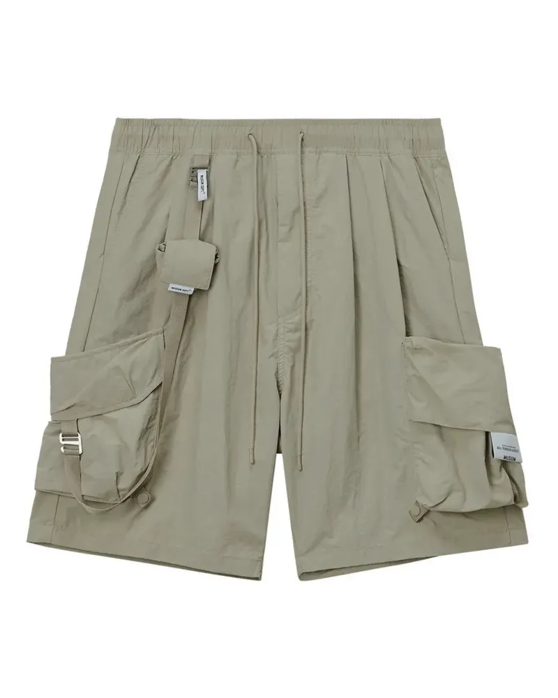 Musium Div. drawstring cargo shorts - Nude Nude