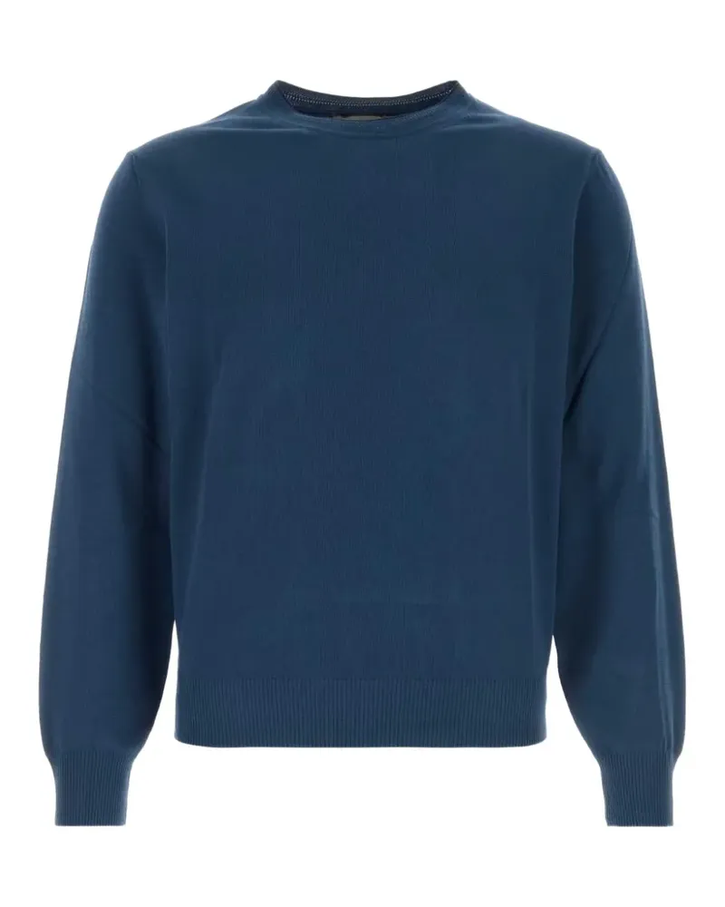 Canali Pullover aus Baumwolle - Blau Blau