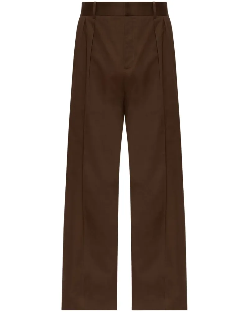 Loewe Hose mit weitem Bein - Braun Braun