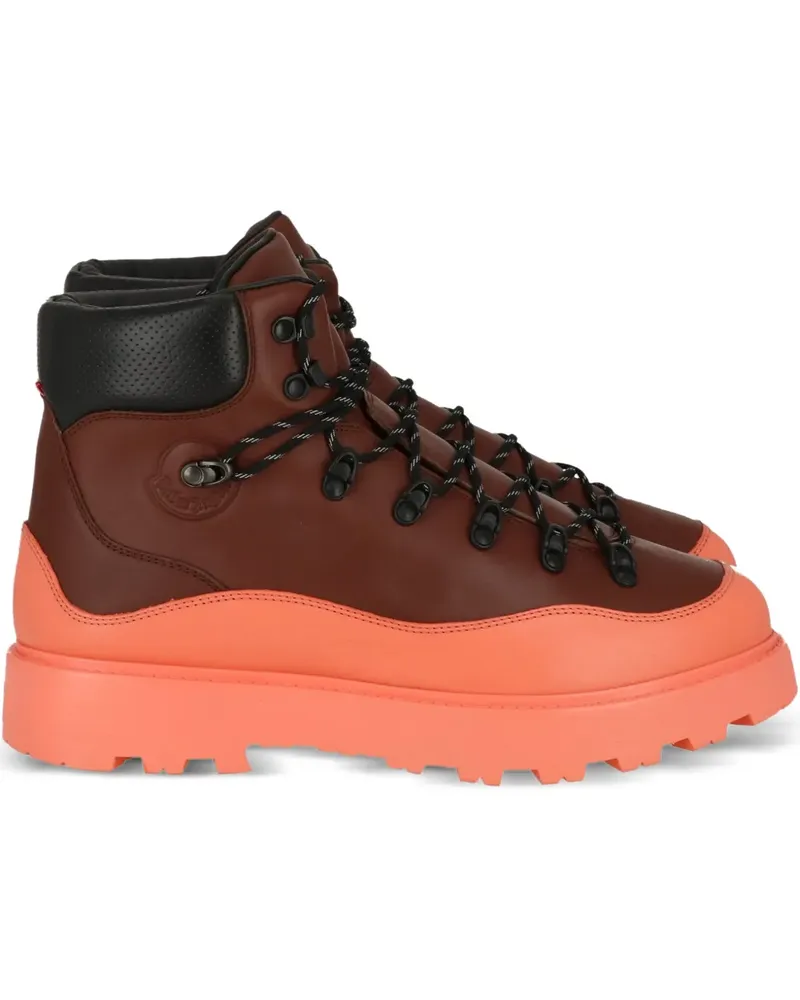 Palm Angels x Moncler Peka Trek Stiefel - Braun Braun
