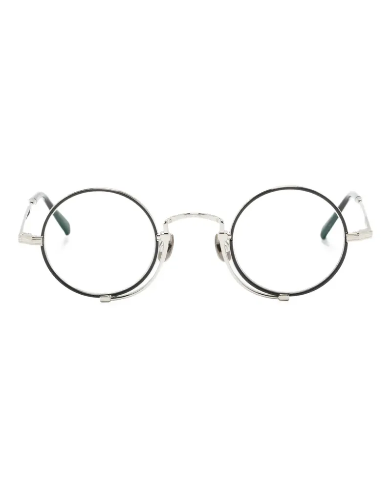 MATSUDA Brille mit rundem Gestell - Silber Silber