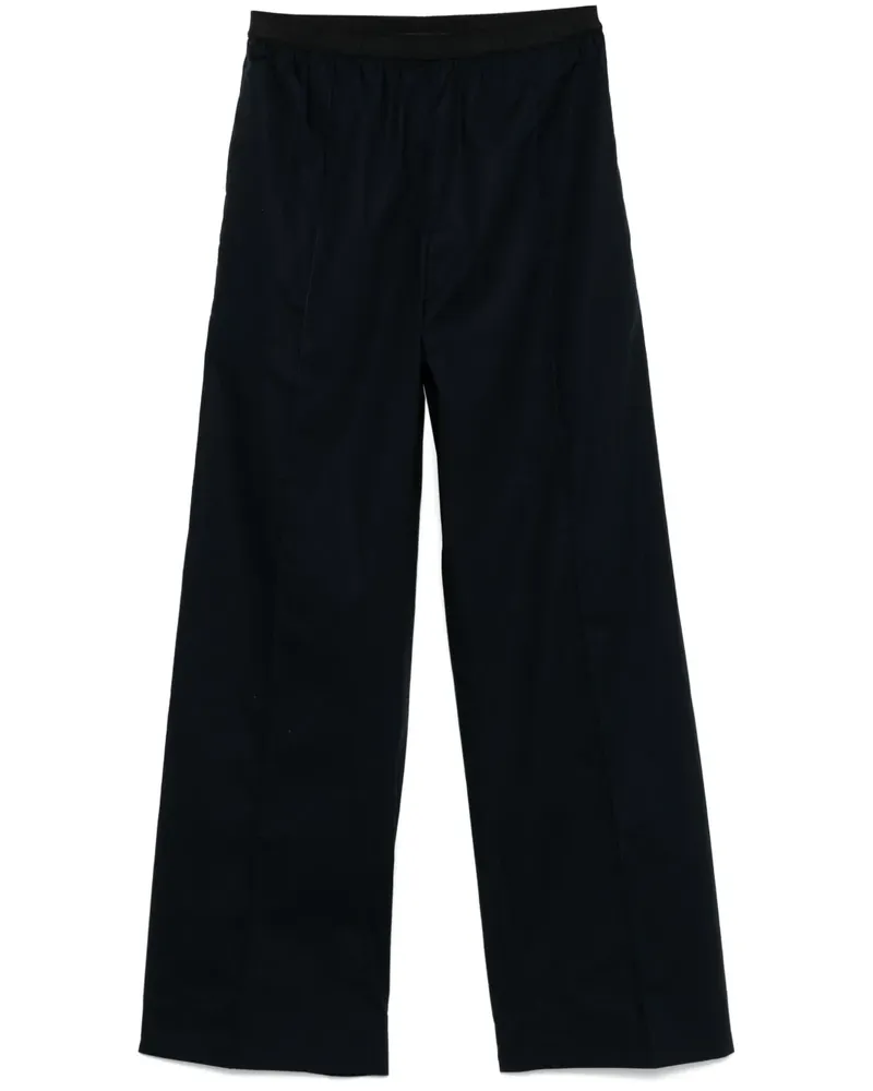 PLAN C Hose mit geradem Bein - Blau Blau