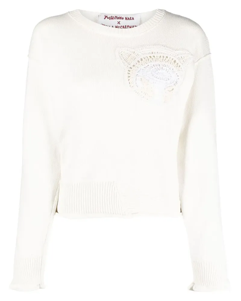Stella McCartney Pullover mit Häkeldetails - Nude Nude
