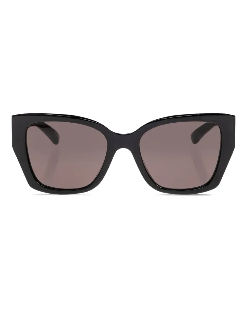 Balenciaga logo square-frame sunglasses - Schwarz Schwarz