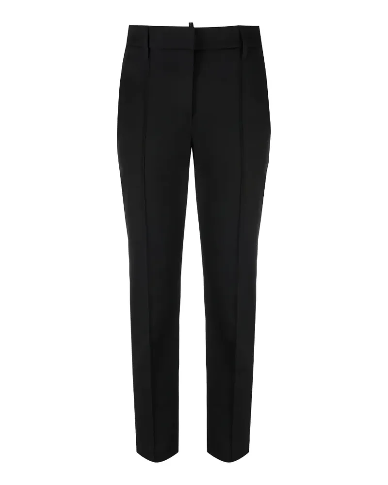 Brunello Cucinelli tailored-cut trousers - Schwarz Schwarz