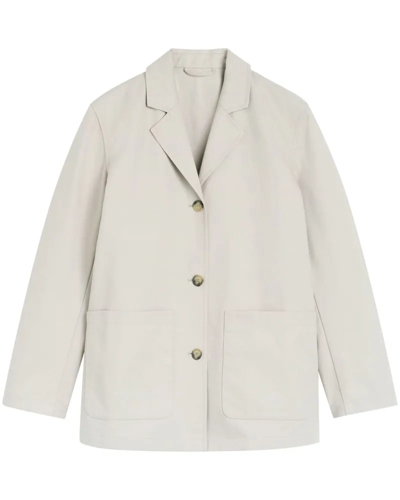 Totême Blazer aus Bio-Baumwolle - Nude Nude