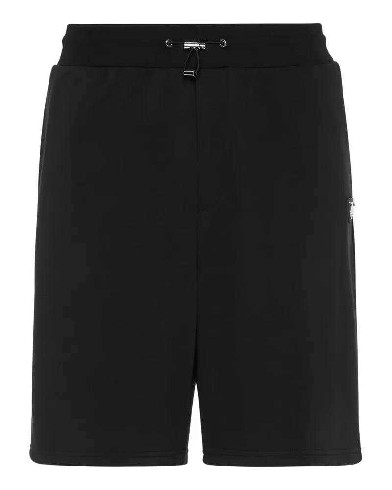 Philipp Plein Klassische Joggingshorts - Schwarz Schwarz