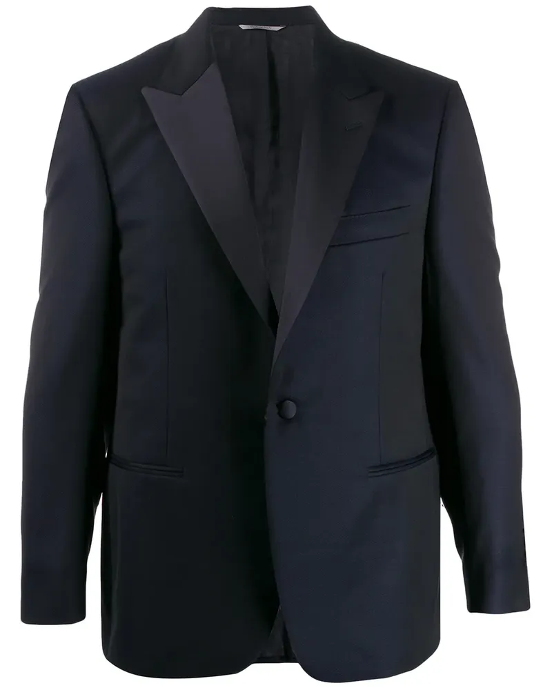 Canali Klassisches Jackett - Blau Blau