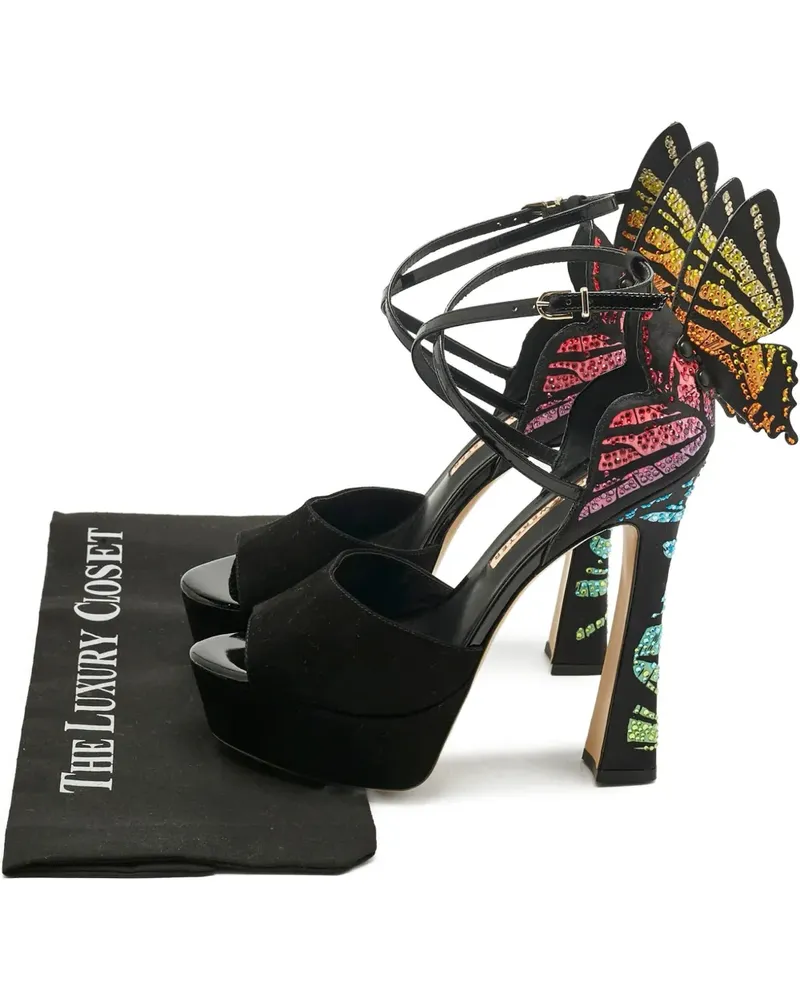 Sophia Webster Chiara Sandalen - Schwarz Schwarz