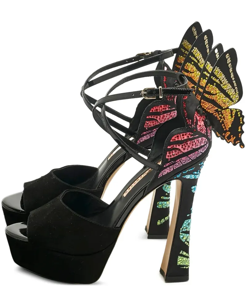 Sophia Webster Chiara Sandalen - Schwarz Schwarz