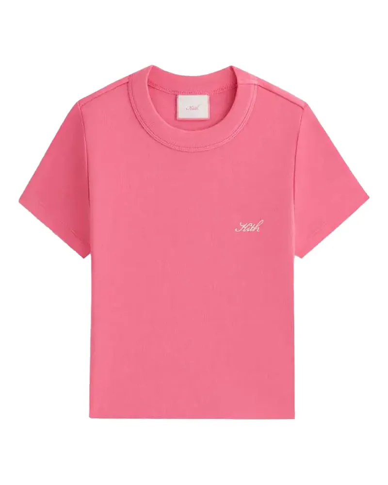 KITH Klassisches T-Shirt - Rosa Rosa