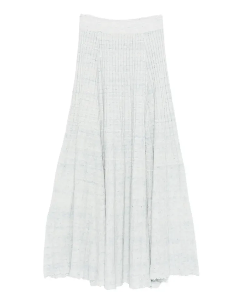 Fedeli ribbed midi skirt - Grau Grau