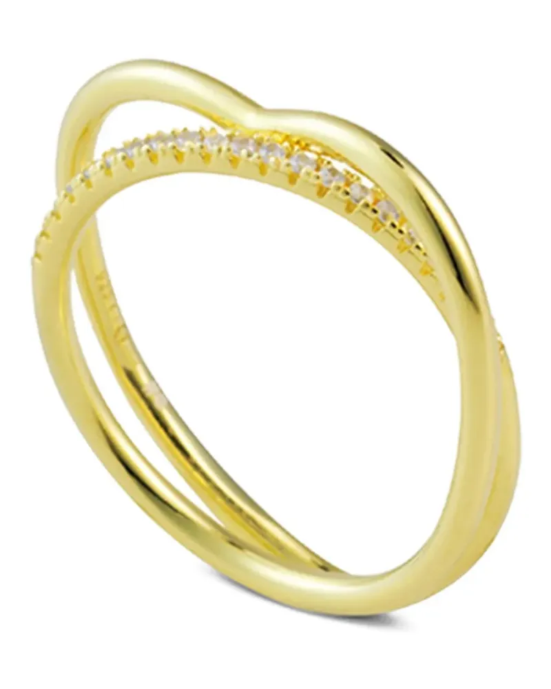 Eshvi heartburst ring - Gold Gold