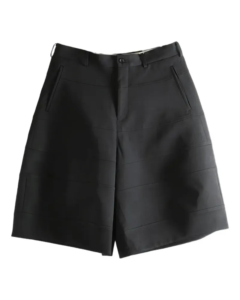 Comme des Garçons panelled shorts - Schwarz Schwarz