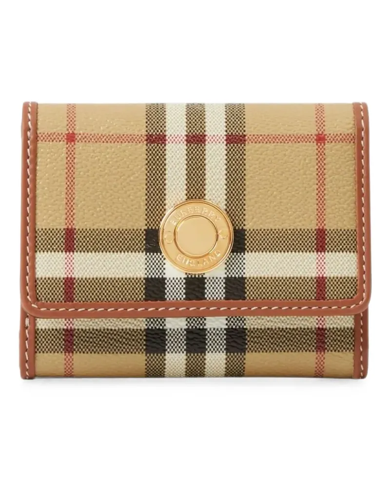 Burberry Kleines Check Portemonnaie - Nude Nude