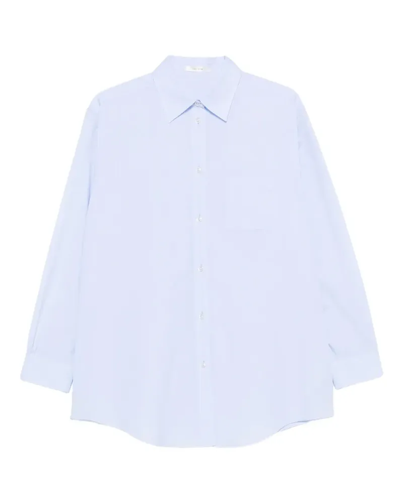 The Row Elva cotton shirt - Blau Blau