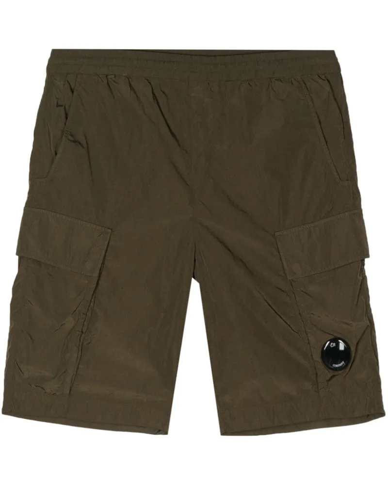 C.P. Company Cargo-Shorts mit Linsen-Detail Grün