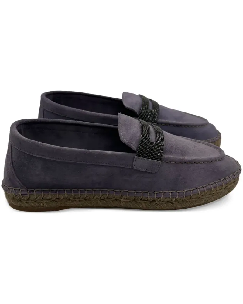 Brunello Cucinelli Espadrille mit Monili-Detail - Violett Violett