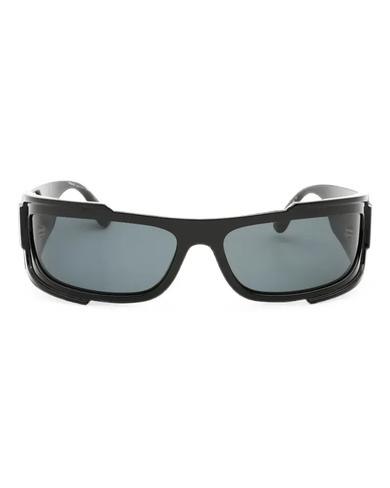 Versace Medusa rectangle-frame sunglasses - Schwarz Schwarz