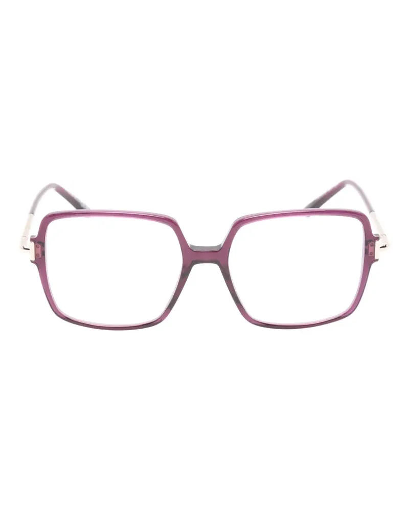 Tom Ford Brille mit eckigem Gestell - Violett Violett