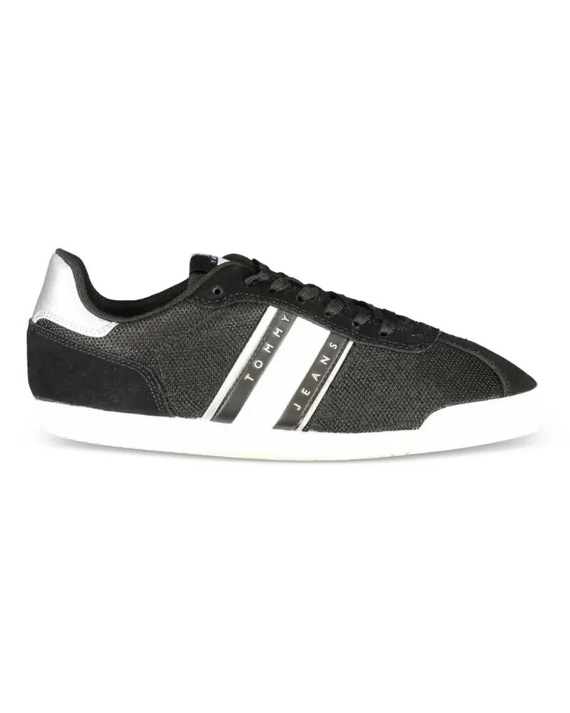 Tommy Hilfiger Sneakers mit Logo-Print - Schwarz Schwarz