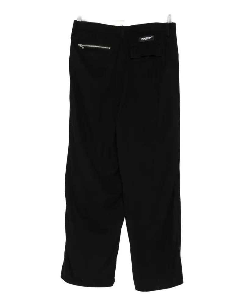 Undercover striped trousers - Schwarz Schwarz