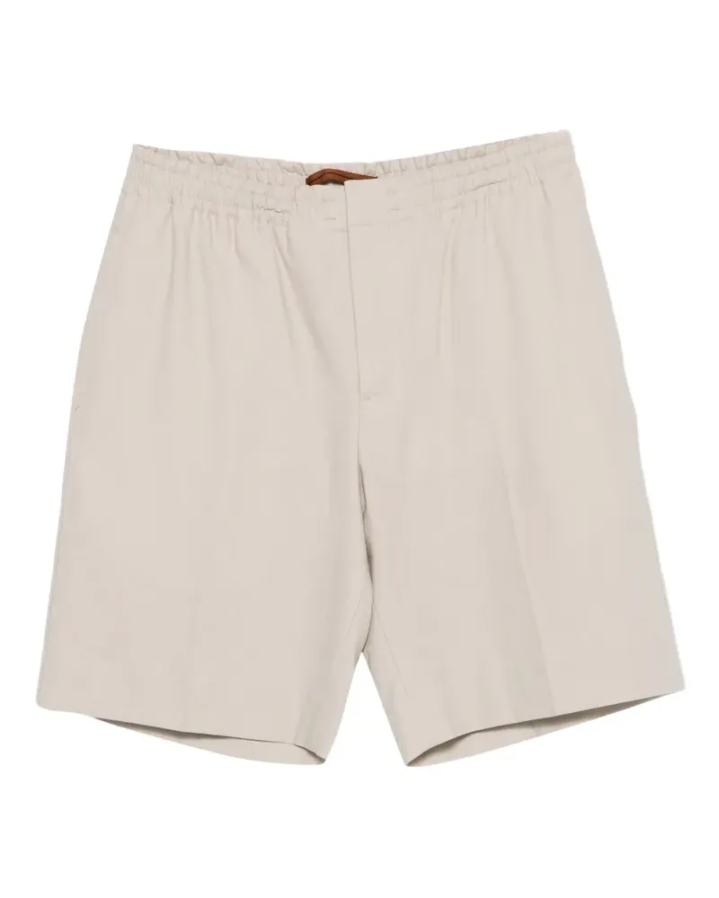 Ermenegildo Zegna Shorts mit elastischem Bund - Nude Nude