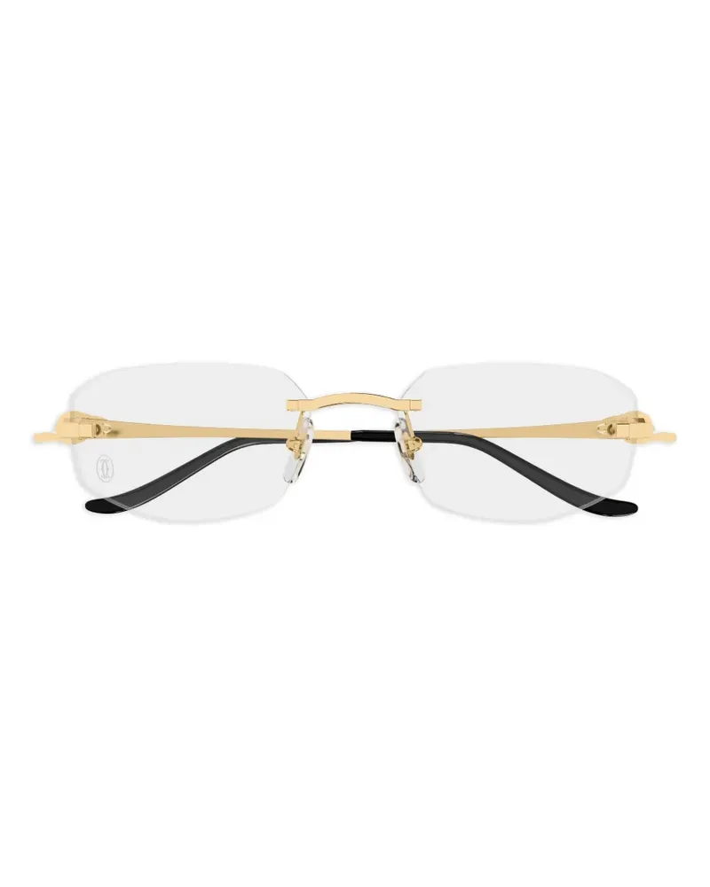 Cartier Rahmenlose Panthère Brille - Gold Gold