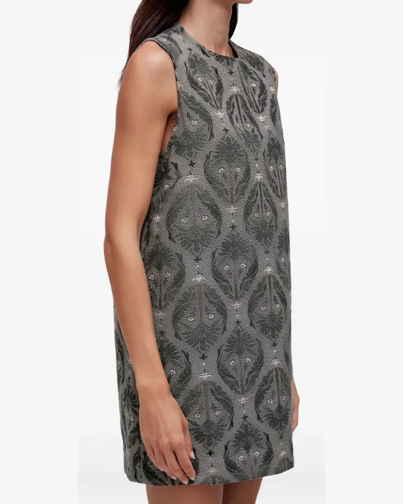 Osklen Imperial Jacquard-Kleid - Grau Grau