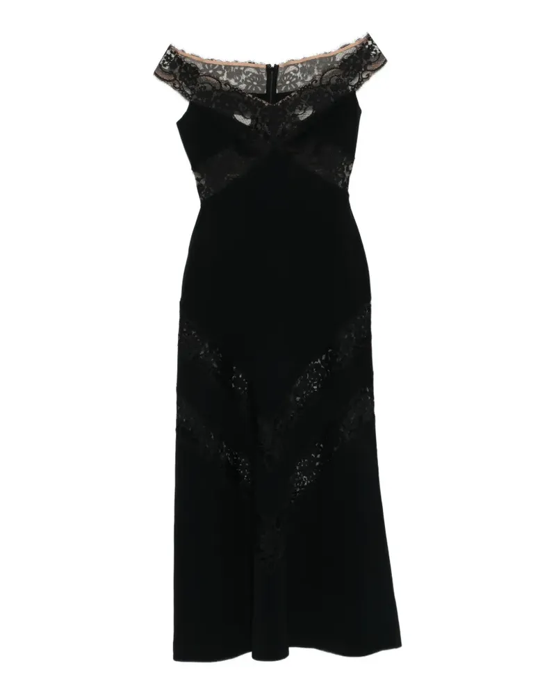 Elie Saab ruffled dress - Grau Grau