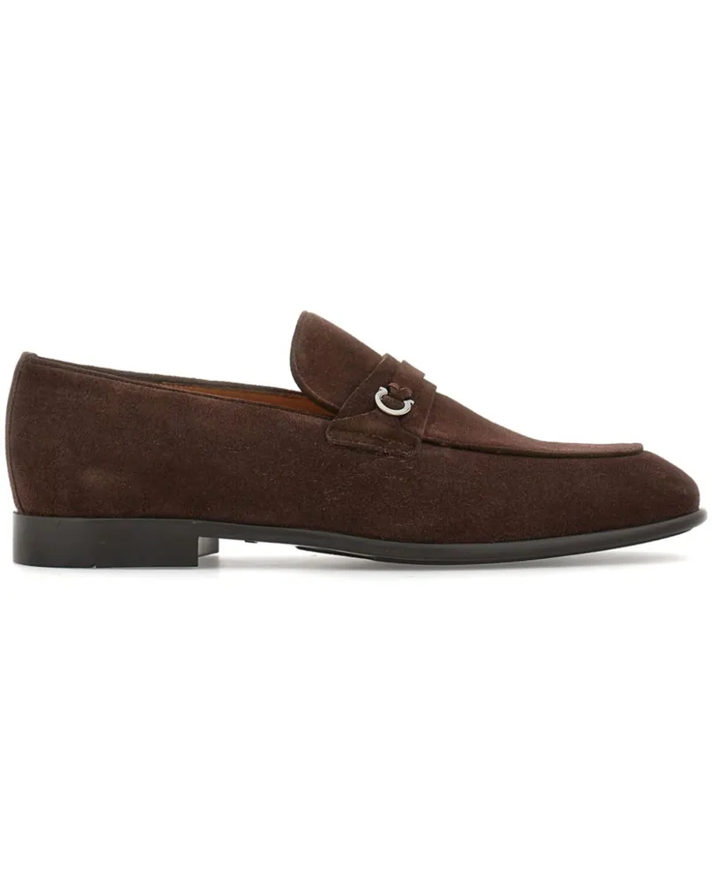 Ferragamo Gancini Loafer - Braun Braun