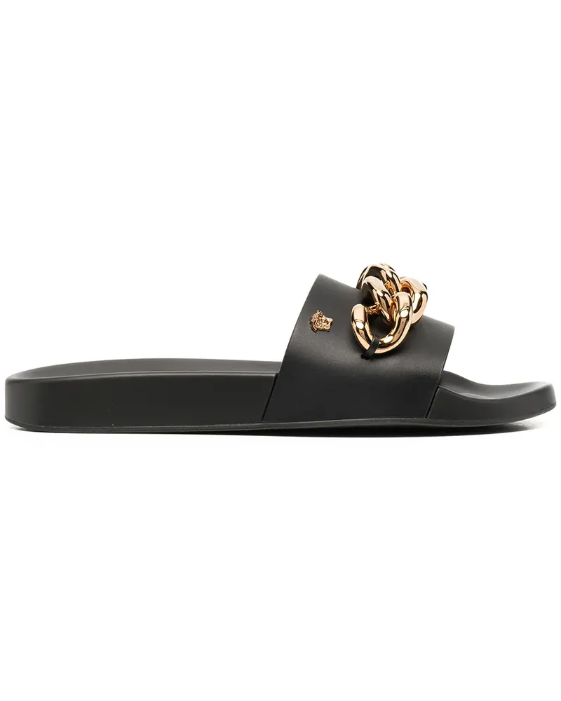Versace Verzierte Sandalen - Schwarz Schwarz