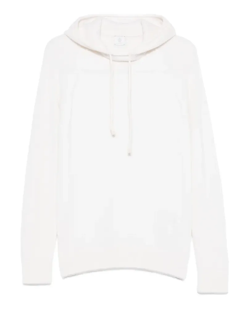 Eleventy Hoodie mit Kordelzug - Nude Nude