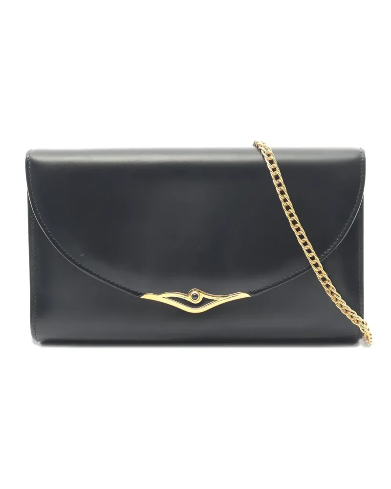Cartier 2010-2025 Leather Sapphire Chain crossbody bag - Schwarz Schwarz