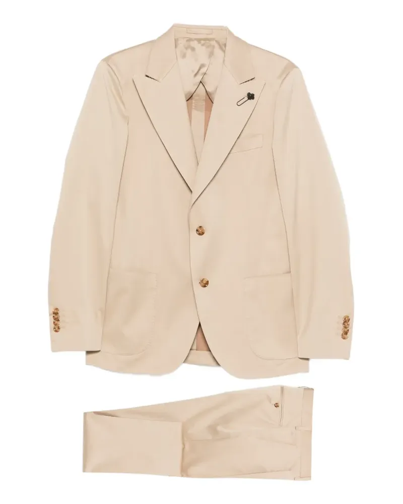 LARDINI Einreihiger Anzug - Nude Nude
