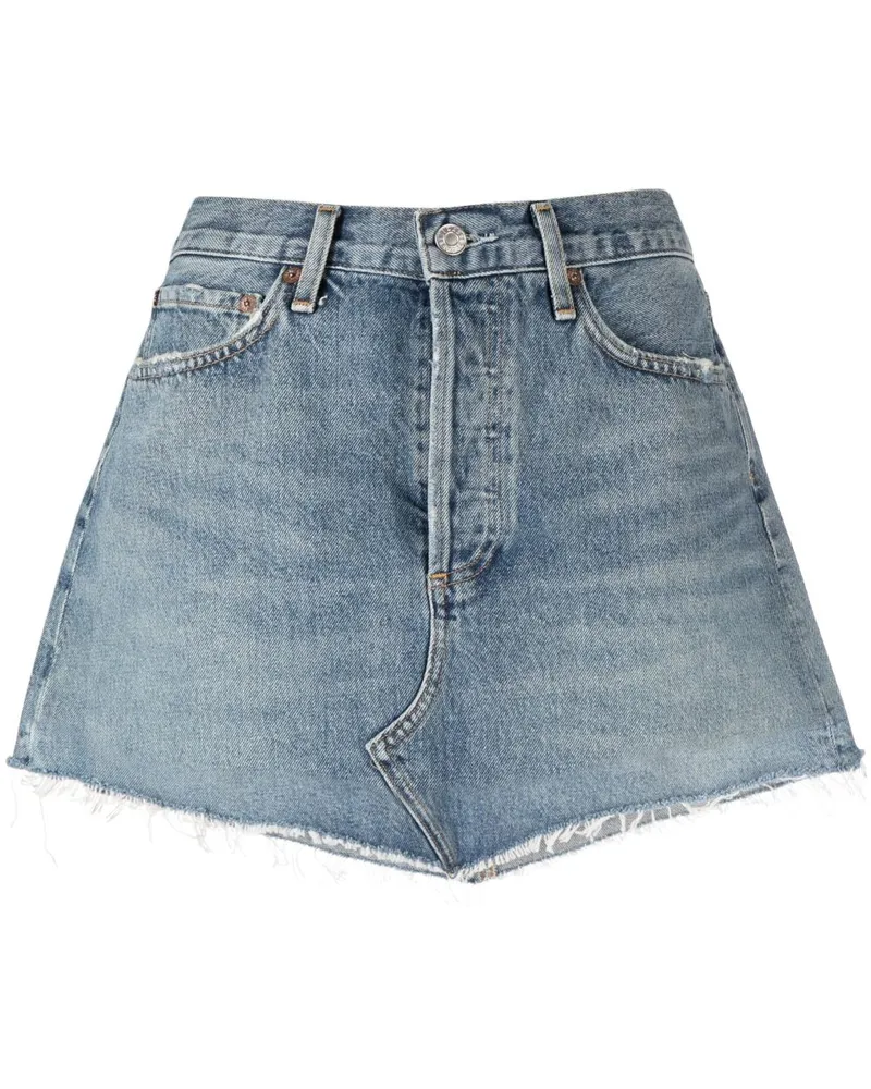 AGOLDE Jeans-Minirock - Blau Blau