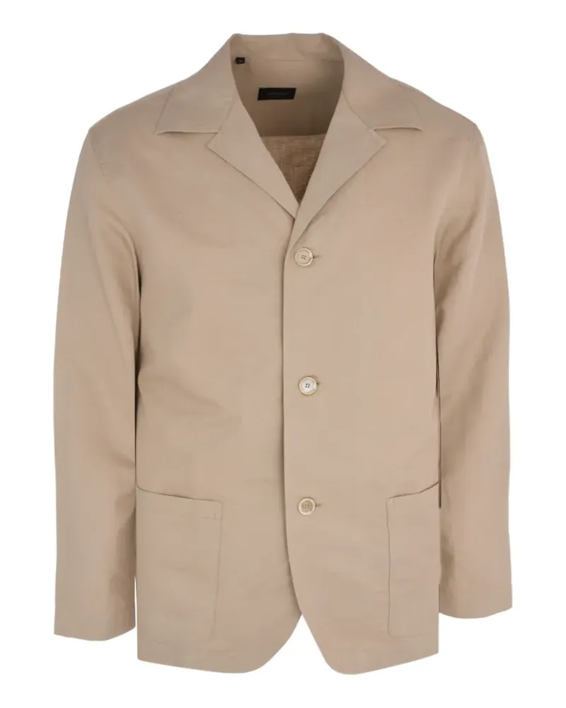 Brioni patch-pocket blazer - Nude Nude